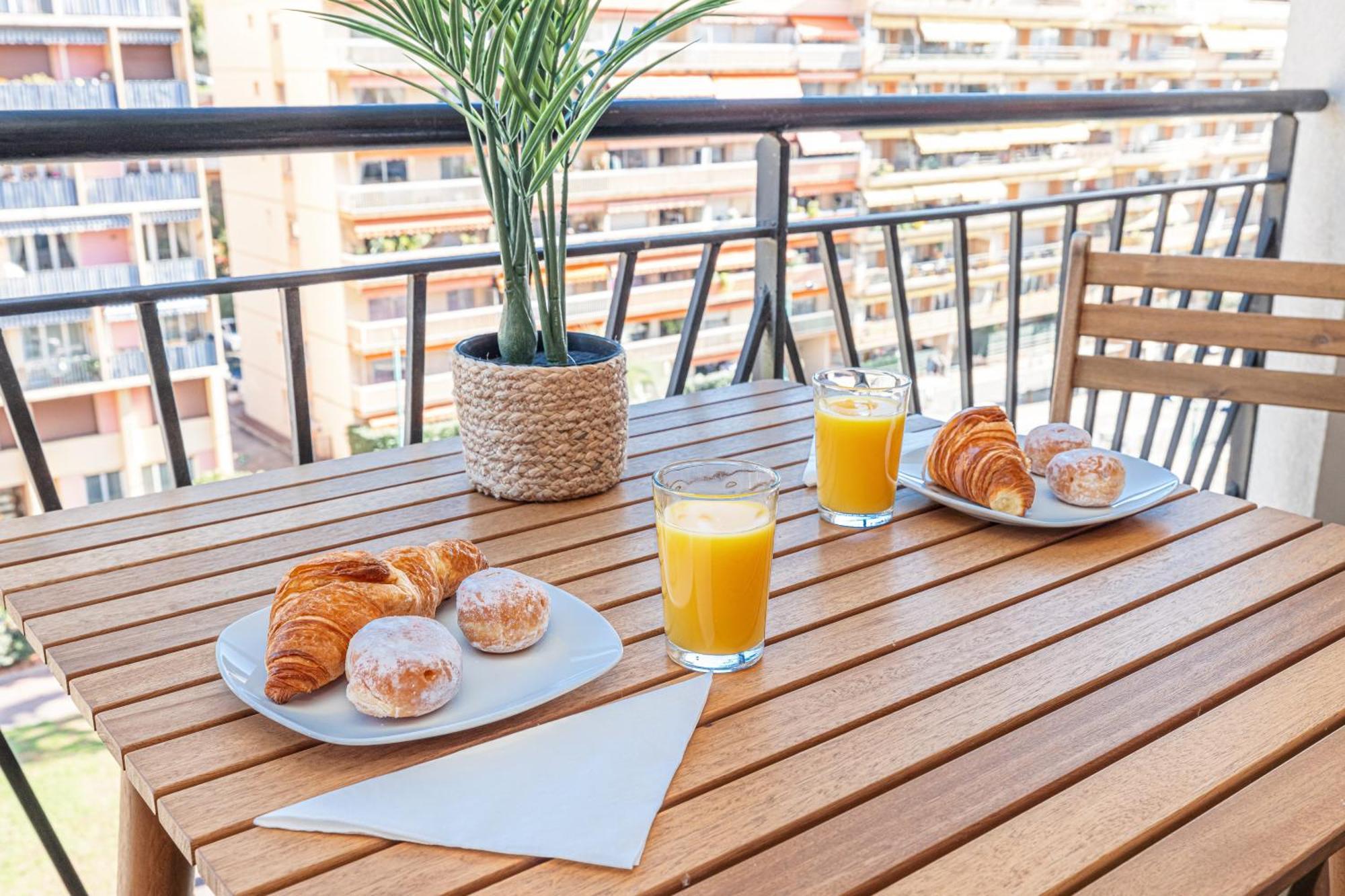 Intercontinental Superbe appartement avec piscine Menton Extérieur photo